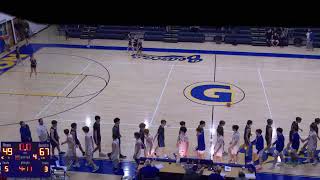 Grafton High School vs Lewis County High School Mens Varsity Basketball [upl. by Nus872]