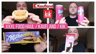 XXXL FOOD HAUL NACH DEM URLAUB  KIK  KAUFLAND  SCHNÄPPCHEN GEMACHT [upl. by Oriana]