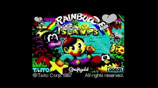 Rainbow Islands The Story of Bubble Bobble 2  ZX Spectrum [upl. by Wardlaw420]