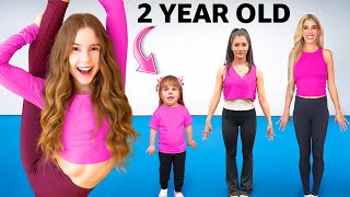 All Ages Compete in Gymnastics ft Rebecca Zamolo [upl. by Ailices8]