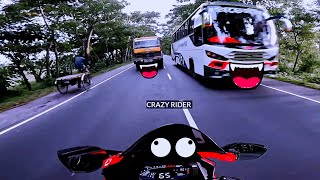 CrazyRiderbd ❤️ Crazy rider full video 😅😂 crazyrider [upl. by Iverson]