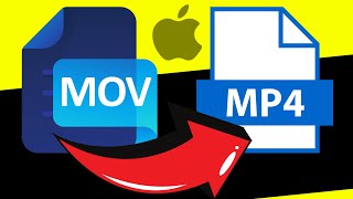 How to Convert MOV to MP4 on Mac for FREE without 3rd Party Apps 2024 [upl. by Schreibe]