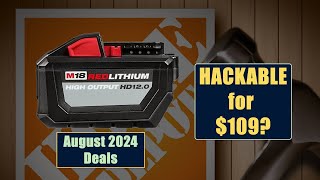 Milwaukee 12AH Battery Hack for 109 [upl. by Donahoe341]