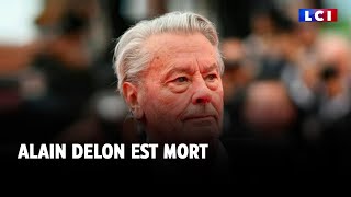 Alain Delon est mort [upl. by Mak]