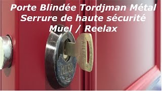 TUTO comment installer une porte blindée tordjman métal rmetic métal [upl. by Block]