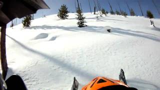 M1000 arctic cat vs skidoo XP [upl. by Hugibert707]