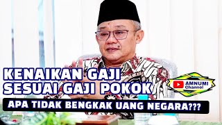 Kenaikan gaji guru pns 1X lipat gaji pokok gimana nasib uang negara [upl. by Kcinom]