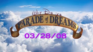 Experience the MAGIC of Disneylands Parade of Dreams from 2008 [upl. by Montanez]