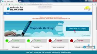 SBI Vistaar Adding an Intra Bank Beneficiary Video created in March 2017 [upl. by Anahtor71]