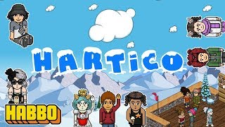 VISITANDO HARTICO  HABBO HOTEL [upl. by Kobe]