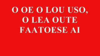 USO SONG LYRICS [upl. by Euqinahc]