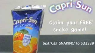 Capri Sun StopMotion Advert [upl. by Salvador]