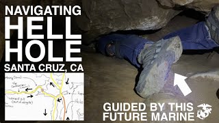 CA  Navigating HELL HOLE Santa Cruz [upl. by Rofotsirk345]