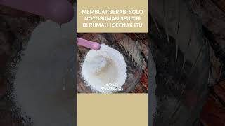 Resep Serabi Solo [upl. by Refinaj550]