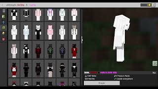 1300 Minecraft Bedrock Skins With Cosmetics amp Capes WORKS ON HIVE [upl. by Cecilius610]