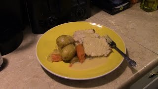 Pressure Cooker Pork Roast with Apple Gravy [upl. by Navnod]