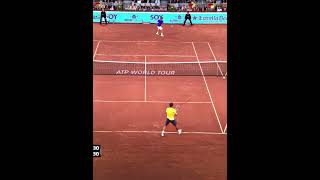 Nadal vs Federer 😮💨 [upl. by Etteniuq]