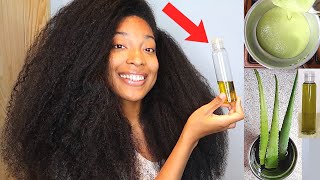 How To Properly Make Aloe vera Oil For Extreme Hair Growth [upl. by Rickie667]