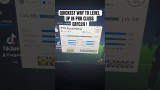 Easiest way to level up in pro clubs  eafc eafc24 proclub proclubs fyp [upl. by Willock]