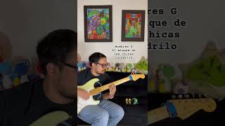 el ataque de las chicas cocodrilo  Hombres G guitarra guitar [upl. by Eetnuahs]