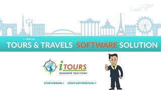 iTours  A Complete Tour Operator Software with CRM Accounting B2B MIS HR Promotion features [upl. by Akemihs]