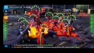 MSF Arena  How to beat big Mephisto with a baby Mephisto MarvelStrikeForce [upl. by Bernadina]