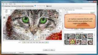 Artensoft Photo Collage Maker previous version  Video tutorial [upl. by Vowel]