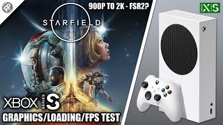 Starfield  Xbox Series S Gameplay  FPS Test [upl. by Georgi]