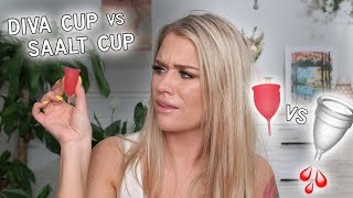 DIVA CUP vs SAALT CUP  WHICH IS BETTER Welcome to the GAME OF CUPS  Samantha Ravndahl [upl. by Sset605]