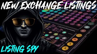 Listing Spy Update  Thanks To Early Access From ListingSpy Real Time Crypto Exchange Listings [upl. by Ardnait]