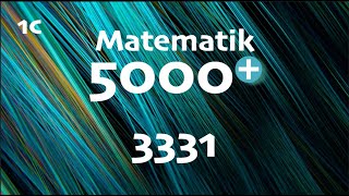 Matematik 5000 1c 3331 matte 1c [upl. by Cote]