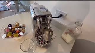 Breville Creatista Nespresso Creatista Plus 50 Ounces Coffee Maker Espresso Machine Review [upl. by Enidualc]