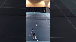 Warm up serves before a match tennis serve [upl. by Aela]