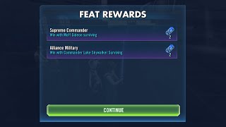 Conquest HardSector 3  Geonosian MiniBoss Feats SWGoH Darth Bane [upl. by Eca]