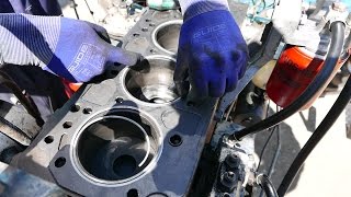 Belarus MTZ82 restoration project Part 12  Replacing Head Gasket [upl. by Vallonia]