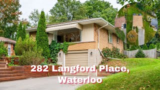 SOLD BY THE RIZ TEAM  Welcome to 282 Langford Place Waterloo [upl. by Alyacim]