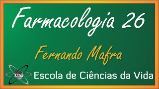 Farmacologia 20 Aula 26  Antagonistas muscarínicos  efeitos adversos e toxicologia [upl. by Anyrb]