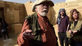 John Anthony West in Saqqara  2015 [upl. by Ahsenev]