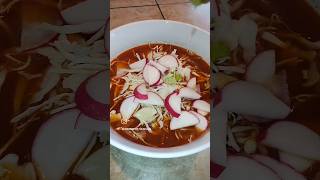 Pozole Rojo de Puerco  Pork Pozole [upl. by Cullen]