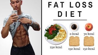 The Best ScienceBased Diet for Fat Loss ALL MEALS SHOWN [upl. by Annawoj871]