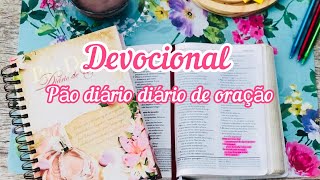 O que é Como fazer Devocional PÃO DIÁRIO  Diário de oração [upl. by Earehc]