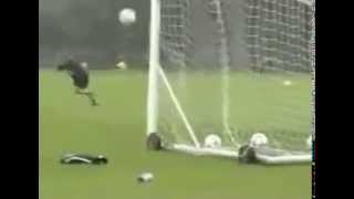 Paolo Di Canio awesome rabona volley in training [upl. by Cotter]