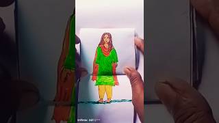 Aakho me ak sapna hai 🙂😊youtubeshorts shorts story motivational drawing art [upl. by Ettennad]