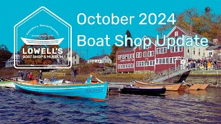 Oct 2024 Boat Shop Update Building Wooden Boats Racing Wooden Boats Teaching Wooden Boat Building [upl. by Seligman]