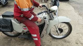 1955 Velocette LE Mk2 200cc at Andy Tiernans 5030VEL [upl. by Enomar]