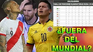 ¿Qué Países no llegarían al Mundial de Rusia 2018  Eliminatorias a Rusia 2018 [upl. by Aikemahs]