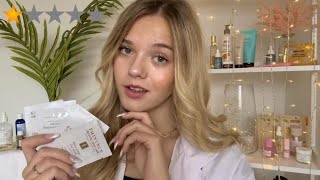 ASMR Worst Reviewed Dermatologist Roleplay 💉 skin analysis consultation [upl. by Filide958]