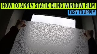 How to apply Window Film  DIY Guide [upl. by Jet]