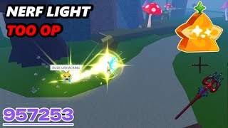 Light has the best combos for bounty hunting in roblox bloxfruits [upl. by Tekla251]