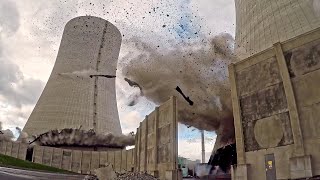 Cooling Tower Demolition Compilation [upl. by Ojela867]